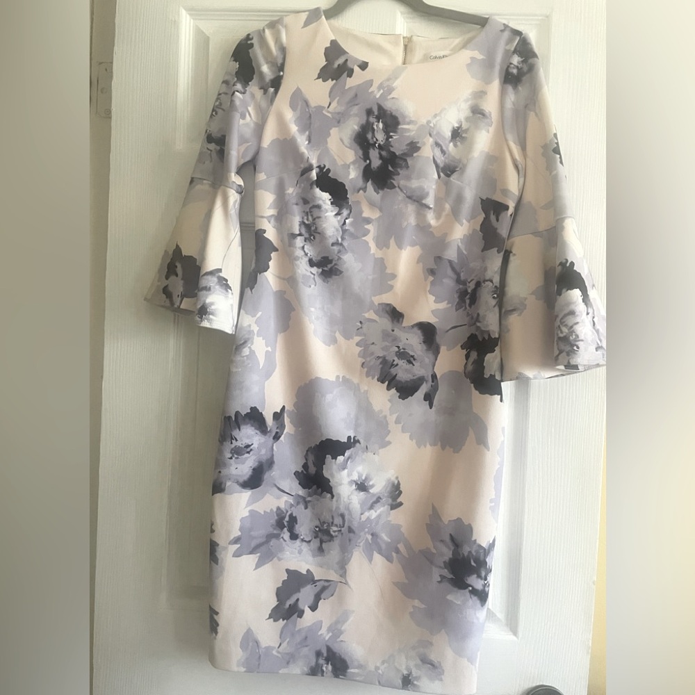 Calvin Klein Floral Mini Dress